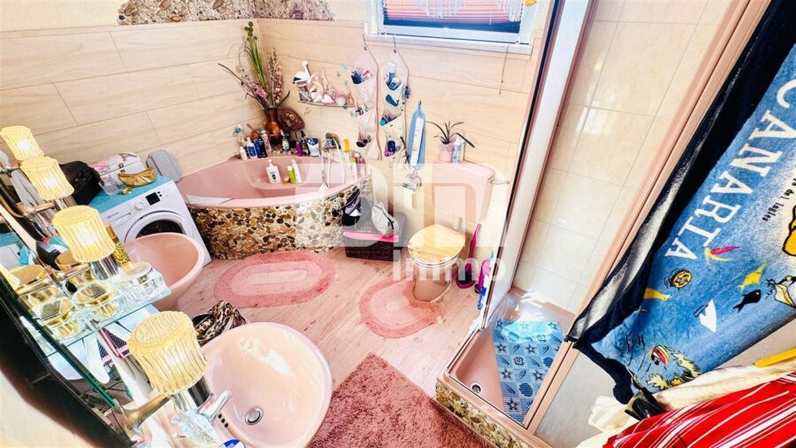 Solides Ein- bis Zweifamilienhaus mit großer Terrasse, Nebengebäude und opulenten Gartenbereich - EG Badezimmer Wanne / Dusche